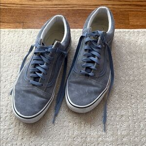 Vans Blue Suede Sneakers